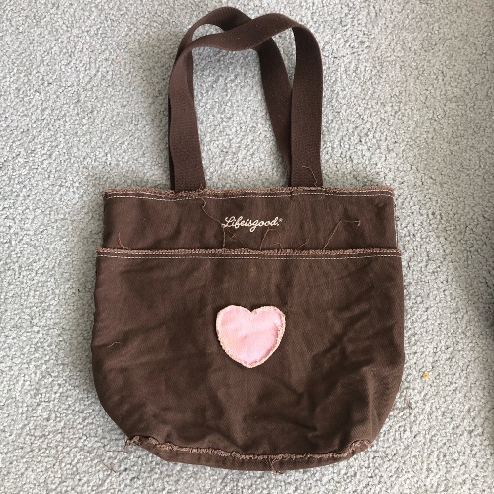 Life is Good tote